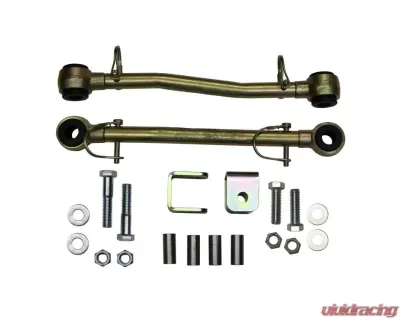 Skyjacker Sway Bar Extended End Links Disconnect Front Lift Height 6 Inch Double Black Rubber Bushings Jeep Cherokee 1984-2001 - SBE326