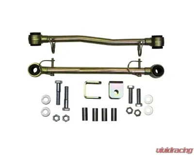 Skyjacker Sway Bar Extended End Links Disconnect Front Lift Height 8 Inch Double Black Rubber Bushings Jeep Cherokee 1984-2001 - SBE328