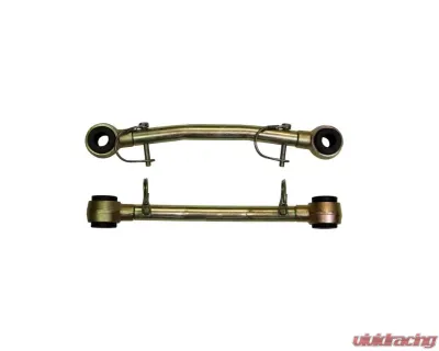 Skyjacker Sway Bar Extended End Links Disconnect Front Lift Height 2-2.5 Inch Double Black Rubber Bushings Jeep Wrangler 1987-1995 - SBE424
