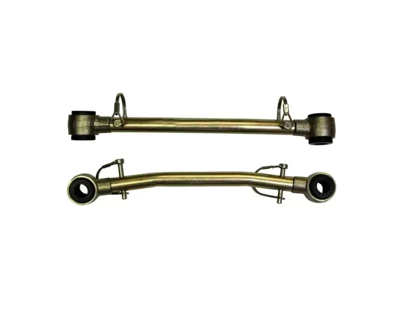 Skyjacker Sway Bar Extended End Links Disconnect Front Lift Height 3.5"6 Inch Double Black Rubber Bushings Jeep Wrangler 1987-1995 - SBE425