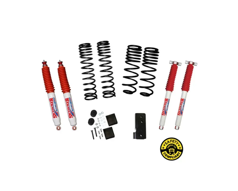 Skyjacker 2-2.5" Dual Rate Long Travel Suspension Lift Kit W/Nitro Shocks 2 Door - JK20BPNLT