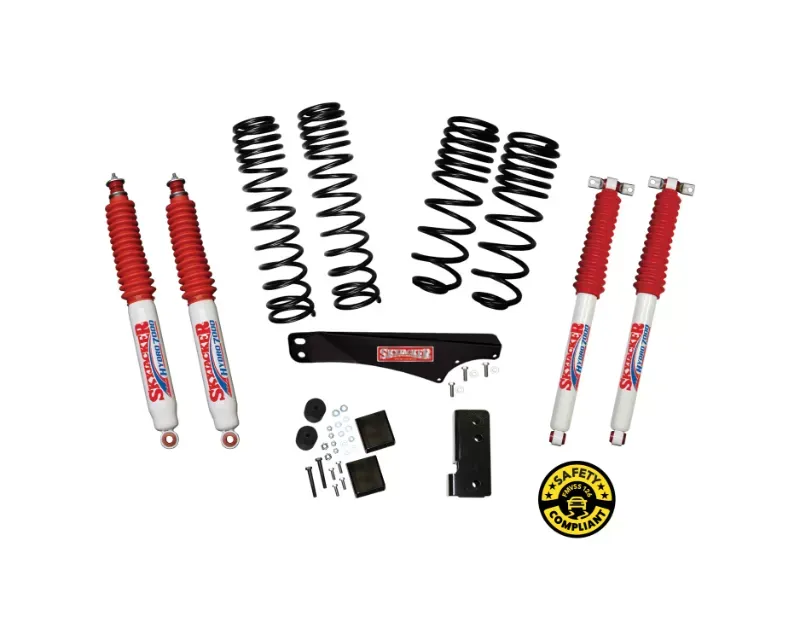 Skyjacker 2-2.5" Dual Rate Long Travel Suspension Lift Kit w/ Hydro Shocks 4 Door - JK25BPHLT