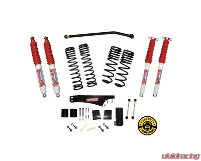 Skyjacker 3.5"4" Dual Rate Long Travel Suspension Lift Kit 2 Door Nitro Shocks - JK35BPNLT