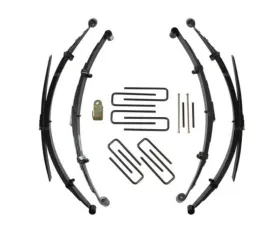 Skyjacker Lift Kit 5 Inch Lift w/Front/Rear Leaf Springs Front/Rear U Bolt Kits Front/Rear Spring Bushing Kits Track Bar Bracket Toyota Pickup 1980-1985