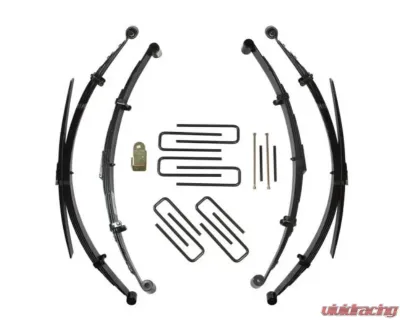 Skyjacker Lift Kit 5 Inch Lift w/Front/Rear Leaf Springs Front/Rear U Bolt Kits Front/Rear Spring Bushing Kits Track Bar Bracket Toyota Pickup 1980-1985 - T305PKS