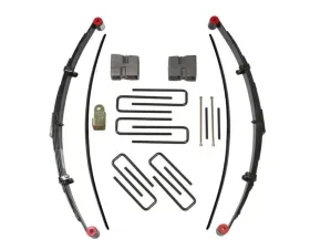 Skyjacker Lift Kit 7 Inch Lift w/Front Leaf Springs Front/Rear U Bolt Kits Front Spring Bushing Kit Rear Block Track Bar Bracket Toyota 4Runner | Pickup 1980-1985
