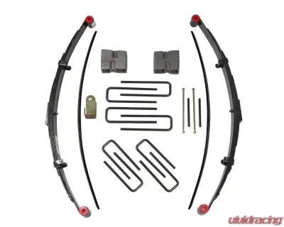 Skyjacker Lift Kit 7 Inch Lift w/Front Leaf Springs Front/Rear U Bolt Kits Front Spring Bushing Kit Rear Block Track Bar Bracket Toyota 4Runner | Pickup 1980-1985 - T307PK