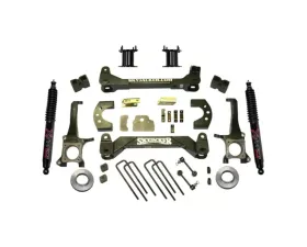 Skyjacker Suspension Lift Kit w/Shock 6 Inch Lift w/Black MAX Shocks Toyota Tundra 2007-2013