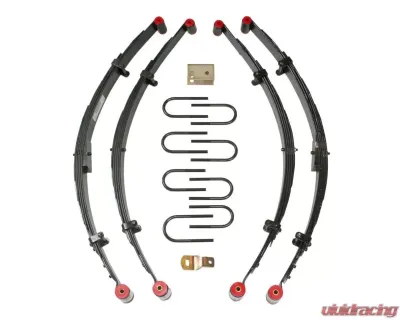 Skyjacker Softride Leaf Spring System Lift Kit 3.5"4 Inch Lift Jeep Wrangler YJ 1987-1996 - YJ40K