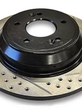 ARK Drilled & Slotted Rear Rotors Hyundai Tiburon ALL 2003-2006                                     - BR0700-003R - Image 2