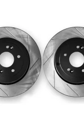 ARK Slotted Rear Rotors Hyundai Genesis Coupe w/o Brembo Brakes 2010-2012                                     - BR0700-203SR - Image 2