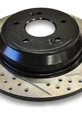 ARK Performance Drilled and Slotted Rear Rotors Kia Forte Koup 2.0L 2010-2013                                     - BR0800-100R - Image 2