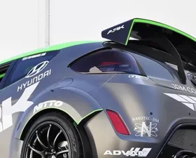 ARK C-FX Carbon Fiber Rear Tail Lamp Canards Hyundai Veloster 2012-2016