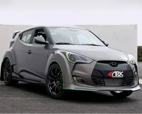 ARK C-FX Fiberglass Front Fenders Hyundai Veloster Turbo 2012-2014