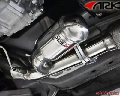 ARK Stainless R-Spec High Flow Catalytic Converter Polished Infiniti G35 | Nissan 350Z Manual Trans Only 2003-2006 - HC1100-0030