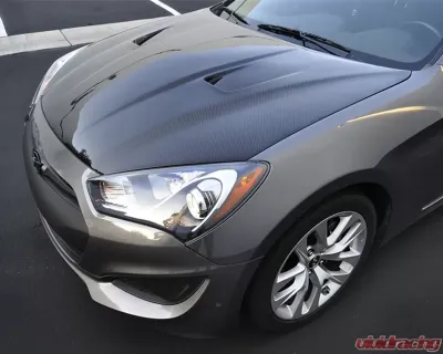ARK S-FX Legato Carbon Fiber Hood Hyundai Genesis Coupe 2010-2016 - SFCH-0700