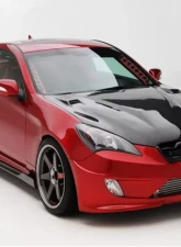 ARK S-FX Fiberglass Side Wide Front Fender Hyundai Genesis Coupe 2010-2012                                     - SFFF-0700 - Image 3