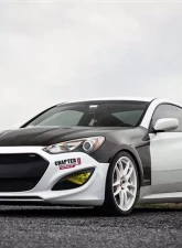 ARK S-FX Legato Fiberglass Hood Hyundai Genesis Coupe 2010-2016                                     - SFLH-0710 - Image 5
