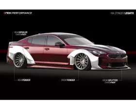 ARK Performance Legato Fiberglass Wide Body Kit Kia Stinger 2018+