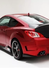 ARK S-FX Fiberglass Side Rear Over Fender Hyundai Genesis Coupe 2010-2014                                     - SFOF-0700 - Image 3