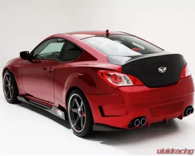 ARK S-FX Fiberglass Side Rear Over Fender Hyundai Genesis Coupe 2010-2014 - SFOF-0700
