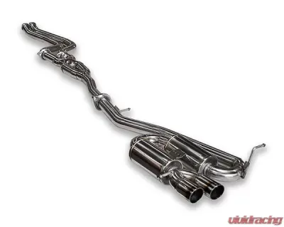 ARK DT-S Stainless Axleback Exhaust w/Polished Tips BMW 135i Coupe 2008-2013 - SM0301-0010D
