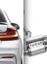 ARK GRIP Stainless Catback Exhaust w/Polished Tip BMW M235i F22 N55 2014-2016                                     - SM0322-0114G - Image 3