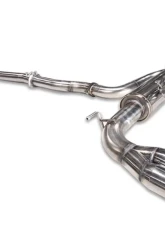 ARK GRIP Stainless Catback Exhaust w/Polished Tips BMW 328i 2.0T 2014                                     - SM0330-0014G - Image 2