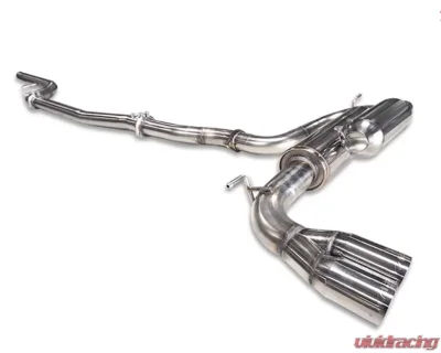 ARK GRIP Stainless Catback Exhaust w/Polished Tips BMW 328i 2.0T 2014 - SM0330-0014G