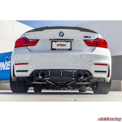 ARK Performance D-TS Catback w/ Burnt Tip BMW M3/M4 S55 2015+ - SM0382-0214D