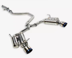 ARK DT-S Stainless Catback Exhaust w/Burnt Tips Hyundai Tiburon 2.7L 2003-2008