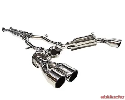 ARK GRIP Stainless Catback Exhaust w/Polished Tips Hyundai Genesis Coupe 3.8L 2010-2013 - SM0702-0102G