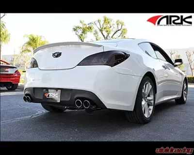 ARK GRIP Stainless Catback Exhaust w/Polished Tips Hyundai Genesis Coupe 3.8L 2010-2013 - SM0702-0102G