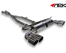 ARK DT-S Stainless Exhaust w/Polished Tips Hyundai Genesis Coupe 3.8L 2010-2012