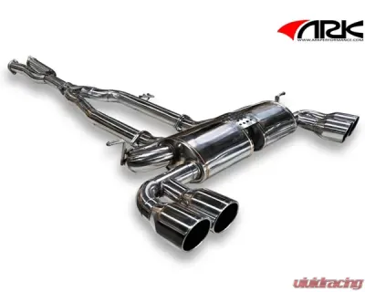 ARK DT-S Stainless Exhaust w/Polished Tips Hyundai Genesis Coupe 3.8L 2010-2012 - SM0702-0103D