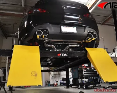 ARK DT-S Stainless Exhaust w/Polished Tips Hyundai Genesis Coupe 3.8L 2010-2012 - SM0702-0103D