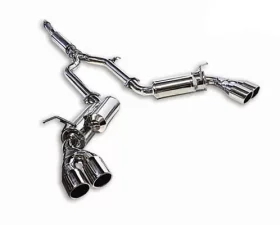 ARK GRIP Stainless Catback Exhaust w/Polished Tips Hyundai Genesis Coupe 2.0T 2010-2013