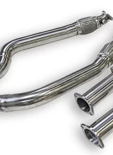 ARK DT-S Stainless Exhaust w/Burnt Tips Hyundai Genesis Coupe 3.8L 2010-2012                                     - SM0702-0203D - Image 2