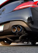 ARK DT-S Stainless Exhaust w/Burnt Tips Hyundai Genesis Coupe 3.8L 2010-2012                                     - SM0702-0203D - Image 3