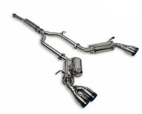 ARK GRIP Stainless Catback Exhaust w/Burnt Tips Hyundai Genesis Coupe 2.0T 2010-2013