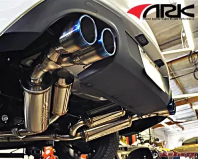 ARK GRIP Stainless Catback Exhaust w/Burnt Tips Hyundai Genesis Coupe 2.0T 2010-2013 - SM0702-0203G