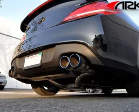 ARK DT-S Stainless Catback Exhaust Tecno Quad Tip Hyundai Genesis Coupe 2010-2012