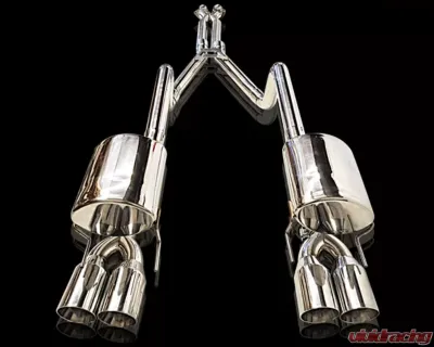 ARK DT-S Stainless Catback Exhaust Tecno Quad Tip Hyundai Genesis Coupe 2010-2012 - SM0702-0303D