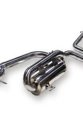 ARK DT-S Stainless Catback Exhaust w/Polished Triton Tip Hyundai Veloster NA 1.6L 2012-2014                                     - SM0703-0113D - Image 2