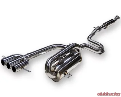 ARK DT-S Stainless Catback Exhaust w/Polished Triton Tip Hyundai Veloster NA 1.6L 2012-2014 - SM0703-0113D