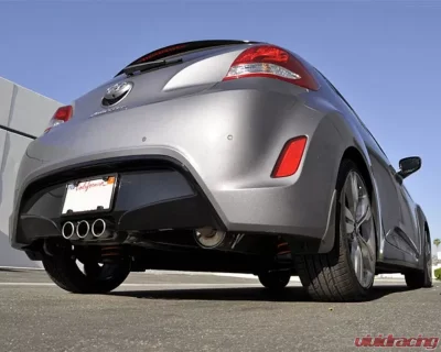 ARK DT-S Stainless Catback Exhaust w/Polished Triton Tip Hyundai Veloster NA 1.6L 2012-2014 - SM0703-0113D