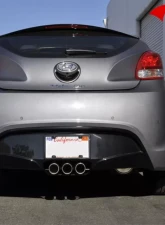 ARK DT-S Stainless Catback Exhaust w/Polished Triton Tip Hyundai Veloster NA 1.6L 2012-2014                                     - SM0703-0113D - Image 4