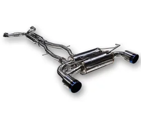 ARK DT-S Stainless Catback Exhaust w/Burnt Tips Nissan 370Z 2009-2014