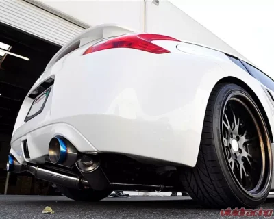 ARK GRIP Stainless True Dual Catback Exhaust w/Tecno Tip Nissan 370Z 3.7L 2009-2014 - SM0901-0309G