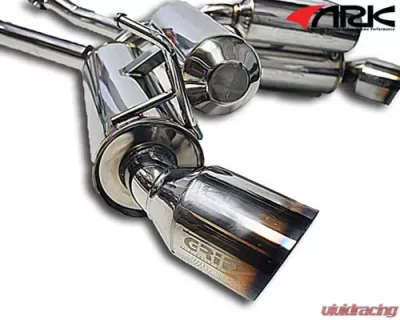 ARK GRIP Stainless Catback Exhaust Infiniti G35 Coupe 2003-2006 - SM1101-0103G